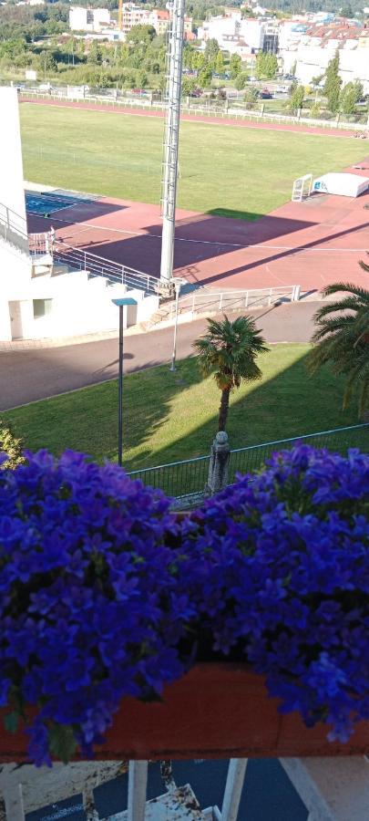 Apartamento Vistas a la pista de atletismo Pontevedra Exterior foto