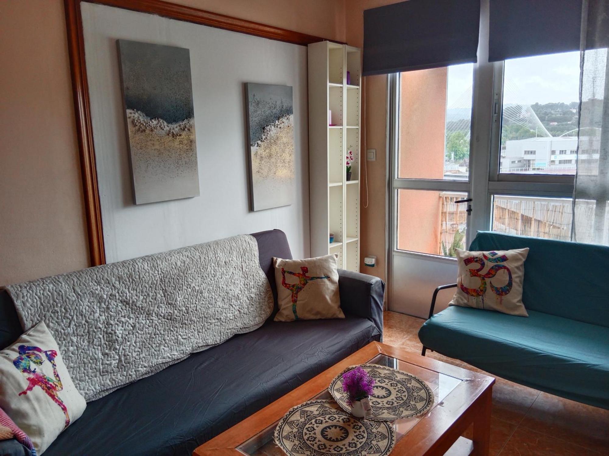 Apartamento Vistas a la pista de atletismo Pontevedra Habitación foto